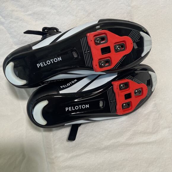 Peloton Unisex Adults Size 38 / Women's 8 Cycling Sneakers - Black - Picture 6 of 6